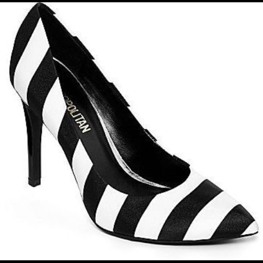 Cosmopolitan Elisa Heel in Black/White